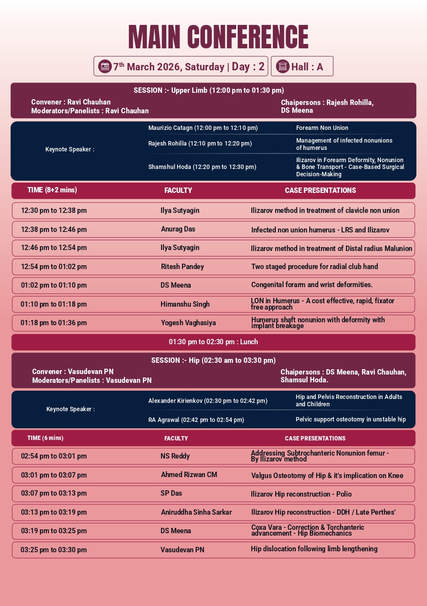 ASAMICON 2026 Scientific Programme