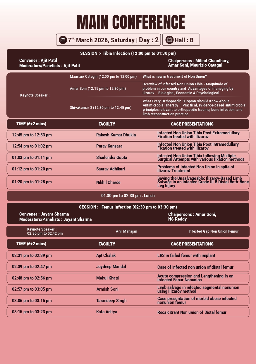 ASAMICON 2026 Scientific Programme